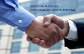 SISTEMA JUDICIAL INTEGRAÇÃO INSTITUCIONAL Abril de 2011.