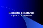 Requisitos de Software Capítulo 5 Ian Sommerville.
