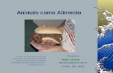Animais como Alimento Rildo Silveira Created by rildosilveira@yahoo.com.br Cruzília – MG – Brasil Leonardo da Vinci “Criamos a nossa vida da morte dos.