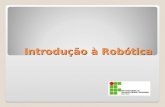 Introdução à Robótica. • Conceito • Histórico • As três leis da robótica • Automação rígida e flexível • Analogia entre o corpo-humano e um processo automático.
