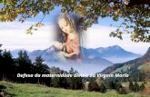 Defesa da maternidade divina da Virgem Maria Causa-me profunda admiração haver alguns que duvidam em dar à Virgem Santíssima o título de Mãe de Deus.