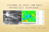 Luiz Antonio Righi – DESP/CT - 07.10.2013.  Eletromagnetismo e as EDPs  Tensor de relutividade ou permeabilidade  Forma fraca do método de Elementos.