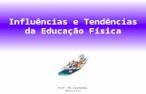Prof. Ms Fernanda Nasciutti Influências e Tendências da Educação Física.