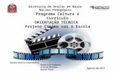 Diretoria de Ensino de Bauru Núcleo Pedagógico Programa Cultura é Currículo ORIENTAÇÃO TÉCNICA Projeto Cinema vai à Escola Agosto de 2013 Equipe técnica.