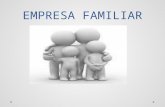 EMPRESA FAMILIAR. Empresas familiares são empreendimentos geridos por uma ou mais famílias e onde a sucessão do poder decisório é hereditária. Empreendedor.