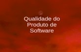 Qualidade do Produto de Software. 2/59 Normas e Modelos de Qualidade do Produto de Software –ISO/IEC 9126 »Características de qualidade de software –ISO/IEC.