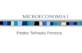 MICROECONOMIA I Pedro Telhado Pereira. Utilidade e preferências Teoria Cardinalista - Jevons, Menger e Walras (cerca de 1871) Teoria Ordinalista - Pareto.