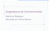 1 Engenharia do Conhecimento Patrícia Tedesco Revisada por Flávia Barros.