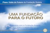 1 Plano Visão de Futuro da Fundação Rotária UMA FUNDAÇÃO PARA O FUTURO Encontros com a Fundação Rotária Brigitta Grundig Monteiro Subcomissão Distrital.