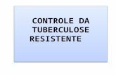 CONTROLE DA TUBERCULOSE RESISTENTE. Tuberculose – carga global (2012) 8,6 milhões de casos de TB no mundo 1,1 milhões de co-infectados - TB HIV (75% na.
