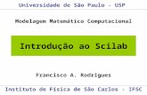 Introdução ao Scilab Universidade de São Paulo - USP Instituto de Física de São Carlos - IFSC Modelagem Matemático Computacional Francisco A. Rodrigues.
