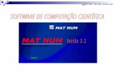 MAT NUM – ww.rjmf.net/mat_num. O objetivo para a criação deste software surgiu pela dificuldade de gratuítos encontrar aplicativos desta natureza, gratuítos.