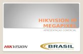 HIKVISION IP MEGAPIXEL APRESENTAÇAO COMERCIAL. Sobre a empresa Hikvision Digital Technology Co., Ltd., é uma empresa líder no fornecimento de produtos.