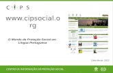 Www.cipsocial.org O Mundo da Proteção Social em Língua Portuguesa Cabo Verde, 2013.
