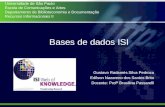 Universidade de São Paulo Escola de Comunicações e Artes Departamento de Biblioteconomia e Documentação Recursos Informacionais II Bases de dados ISI Gustavo.