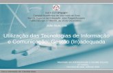 Projecto de Intervenção Utilização das Tecnologias de Informação e Comunicação: Gestão (In)adequada INSTITUTOPIAGET Campus Académico de Vila Nova de Gaia.