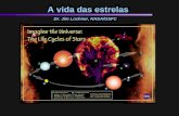A vida das estrelas Dr. Jim Lochner, NASA/GSFC. Brilha, briha, estrelinha...