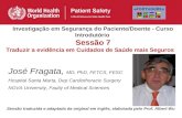 José Fragata, MD, PhD, FETCS, FESC Hospital Santa Marta, Dep Cardiothoracic Surgery NOVA University, Faulty of Medical Sciences Investigação em Segurança.