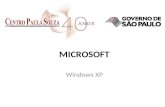 MICROSOFT Windows XP. O sistema MS Windows (fabricado pela Microsoft) é o mais conhecido mundialmente.