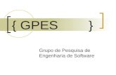 { GPES } Grupo de Pesquisa de Engenharia de Software.