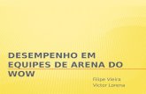 DESEMPENHO EM EQUIPES DE ARENA DO WOW Filipe Vieira Victor Lorena.