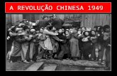 A REVOLUÇÃO CHINESA 1949. “É proibida a entrada de cães e de chineses no jardim”. A China era um país submetido aos interesses imperialistas.