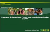 TÍTULO Programa de Garantia de Preços para a Agricultura Familiar PGPAF.