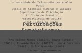 Perturbações Somatoformes Universidade de Trás-os-Montes e Alto Douro Escola de Ciências Humanas e Sociais Departamento de Psicologia 1º Ciclo de Estudos.