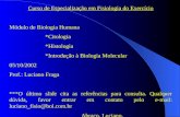 Curso de Especialização em Fisiologia do Exercício Módulo de Biologia Humana *Citologia *Histologia *Introdução à Biologia Molecular 05/10/2002 Prof.: