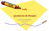 Geometria de Posição Conceitos primitivos Prof. Márcio.