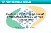 1 Evolução da Proteção Social e Impactos sobre a Pobreza – 1992 a 2013 BRASÍLIA, OUTUBRO DE 2014.