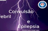 Convulsão Febril e Epilepsia Convulsão Febril e Epilepsia Priscilla Castro Gurgel Lopes.