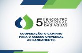 Programa de Fiscalização e Combate ao Furto de Água na Prolagos Justino Brunelli Junior Carlos Eduardo Bittencourt.