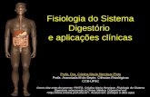 Fisiologia do Sistema Digestório e aplicações clínicas Profa. Dra. Cristina Maria Henrique Pinto Profa. Associada III do Depto. Ciências Fisiológicas CCB-UFSC.