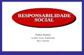 Edna Santos Gestão Sócio Ambiental PUC GOIAS RESPONSABILIDADE SOCIAL.