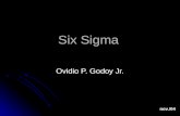 Six Sigma Ovidio P. Godoy Jr. nov./04. Overview:  Definição Six Sigma.  Ferramentas estatísticas.  Componentes.  Corporações que praticam.  Conclusões.