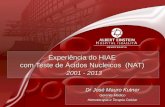 Experiência do HIAE com Teste de Ácidos Nucleicos (NAT) 2001 - 2013 Dr José Mauro Kutner Gerente Médico Hemoterapia e Terapia Celular.