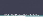 MPLS – MultiProtocol Label Switching. Cenário Atual As novas aplicações que necessitam de recurso da rede são cada vez mais comuns ▫Transmissão de TV.