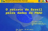 O retrato do Brasil pelos dados da PNAD São Paulo, 24 de abril de 2007 Luis Otávio Farias Coordenador-Geral de Avaliação e Monitoramento - MDS.