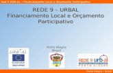 Red 9 URB-AL – Financiamento Local e Orçamento Participativo Porto Alegre – Brasil Porto Alegre Brasil REDE 9 – URBAL Financiamento Local e Orçamento Participativo.