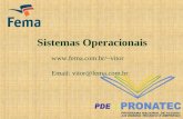Sistemas Operacionais vitor Email: vitor@fema.com.br.