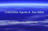 Colecistite Aguda & Íleo Biliar Prof Dr Mauro Monteiro Correia.