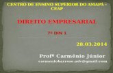 28.03.2014 Profº Carmênio Júnior carmeniobarroso.adv@gmail.com.