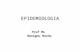 EPIDEMIOLOGIA Prof Ms Benigno Rocha. Fundamentos em Saúde Pública Epidemiologia – base da saúde pública Conceito saúde-doença –OMS – ‘Saúde é o estado.