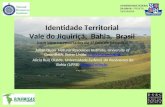 Identidade Territorial Vale do Jiquiriçá, Bahia, Brasil (com base no resultados da 1ª fase de pesquisa) Julian Quan Natural Resources Institute, University.