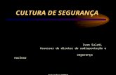 CULTURA DE SEGURANÇA Ivan Salati Assessor do diretor de radioproteção e segurança nuclear Setembro/2002.