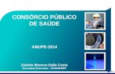 CONSÓRCIO PÚBLICO DE SAÚDE AMUPE-2014 Zuleide Bezerra Dalla Costa Secretária Executiva - CISAMUSEP.
