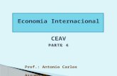 PARTE 4 Economia Internacional CEAV Prof.: Antonio Carlos Assumpção.