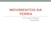 MOVIMENTOS DA TERRA Prof. Tiago Rodrigues (Geografia)
