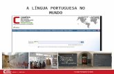 MOD20.3 – PR07/V01 A LÍNGUA PORTUGUESA NO MUNDO A Língua Portuguesa no mundo.